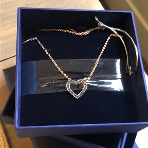 SWAROVSKI CRYSTAL HEART NECKLACE